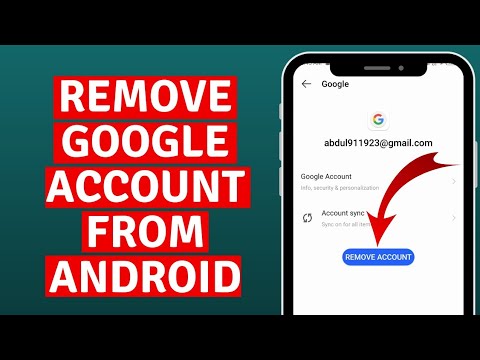 How to Remove Google Account From Android Phone (2023) How to Remove Google Account From Android Phone (2023)