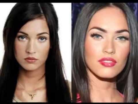 Megan Fox avant la chirurgie esthétique ! More celebs with plastic surgery 