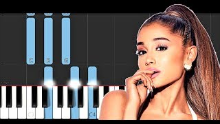 Ariana Grande - break up with your girlfriend, i'm bored (Piano Tutorial)