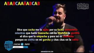 Minuto Libre De Papo Vs Cacha Letra Fms Jornada 5