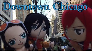 Anime Plush Adventures: Downtown Chicago