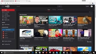 How to Change Background/ Theme on YouTube (works with many other popular sites as well)