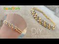 DİY. Dorika model , kelepçe bilezik yapımı.// Handmade dorica cuff bracelet. BeadPark Tutorials