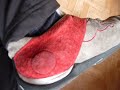 3 months worn thin black socks into red-grey Puma's