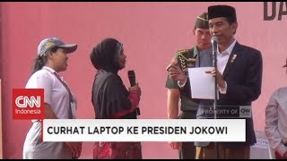 Demi Anak Ibu Negosiasi Laptop Daripada Sepeda Dari Presiden Jokowi Demi Anak Ibu Negosiasi Laptop Daripada Sepeda Dari Presiden Jokowi