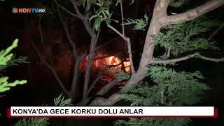 Konyada Gece Korku Dolu Anlar