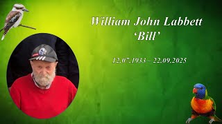 Funeral William Bill Labbett