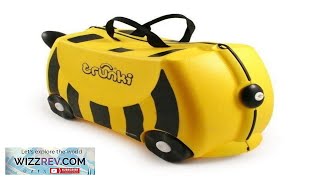 Trunki Kids Ride On Luggage Suitcase Bernard The Bee Review
