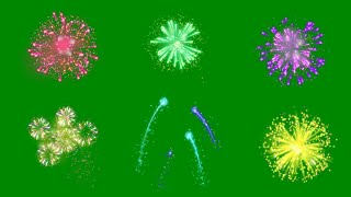 Fireworks Effects Green Screen Everything Green Screen