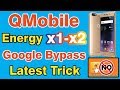 Qmobile Energy X1 Google Bypass✅ quick shortcut not working ✅ Otg Cable
