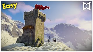 ► HOW TO BUILD A MEDIEVAL WATCHTOWER IN MINECRAFT