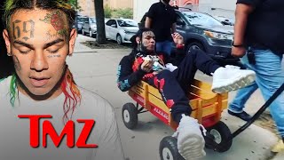 Tekashi 6Ix9Ine Off House Arrest And Trolling Around The Country Tmz