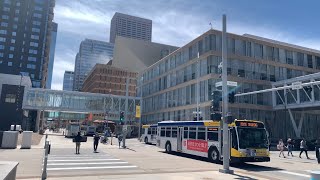 Downtown Minneapolis Nicollet Mall And Marquette May 2023