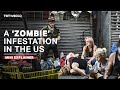 What is the ‘zombie drug’ that has infested US streets?