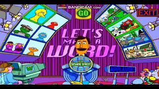 Sesame Street Lets Make A Word Anti-Piracy Screen