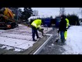 Gjutning på Örnäsvägen 62, Halmstad.