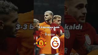 Bu Nasil Maçti Laaan Galatasaray 3-3 Manchester Uni̇ted