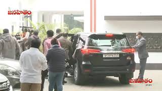 Visuals of AP CM YS Jagan meeting jal Shakti minister Gajendra Singh Shekhawat || Delhi tour visuals