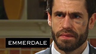 Emmerdale - Robert Says Sorry To Andy For All That He's Done