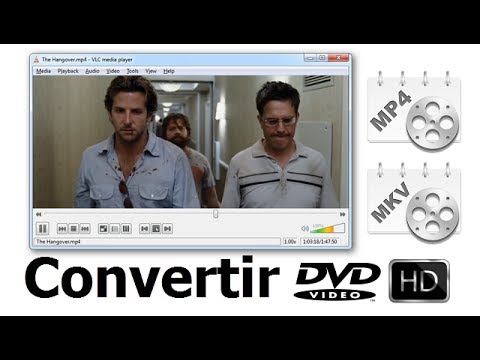 5 Pasos para Convertir DVD a MP4 H.264 HD (Full HD )