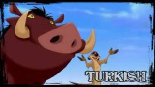 The Lion King - Its A Girl.. One Line Multilanguage