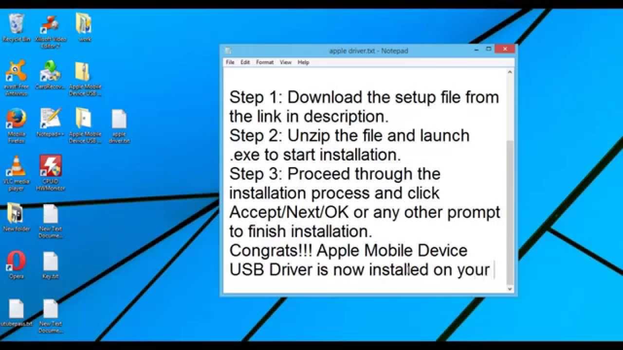 Apple Mobile Device USB Driver Download| Windows | Latest ...