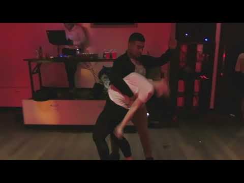 Juste Chano & EstefanÃa (Bachata Social) at the Baila con Gusto night on november 2nd 2017