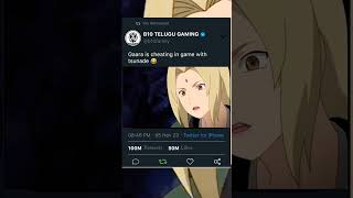 Otaku Gaara Is Cheating In Game With Tsunade