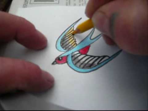 draw your own tattoo flash art