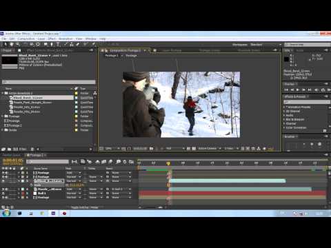 After effects как сделать выстрелы