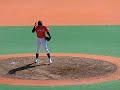 2012/10/26 日立製作所 梅野無我 投球フォーム