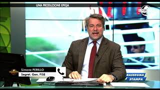 Il Segretario Generale Simone Perillo ad UnireTv su ArenaFISE 2021 Il Segretario Generale Simone Perillo ad UnireTv su ArenaFISE 2021