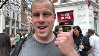 Covent Garden London's Best Burger + Street Performers