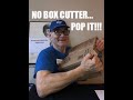 FROZEN FOOD CLERK TRAINING HACK # 14 NO BOX CUTTER POP IT !!!