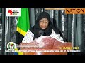 Tanzania's Vice President Samia Suluhu Announces the Death of President John Pombe Magufuli.