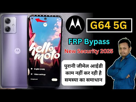 All Moto FRP Bypass 2025 | Moto G64 5G FRP Unlock | Moto All Moto FRP Bypass 2025 | Moto G64 5G FRP Unlock | Moto
