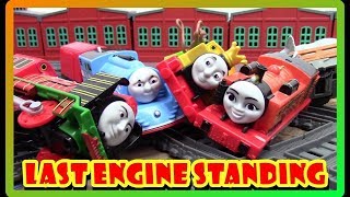 DEMOLITION DERBY Thomas and Friends Trackmaster Monkey Mania Thomas |LES #20| Toy Trains for kids