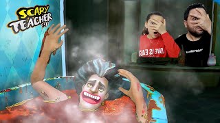 Scary Teacher 3D Deli̇ Öğretmene Kötü Şaka Ama Bunu Hak Etti̇