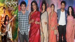 Tabu and Manisha Koirala And Other Celebs At Premiere Of Movie Rang Rashiya