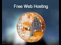 Free Web host tutorial