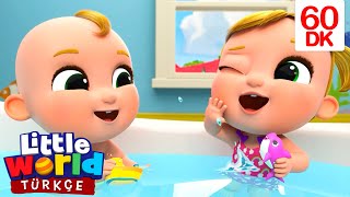 Bebek Banyoda - Temizlik Ve Hijyen Şarkısı Eğlenceli Ve Öğretici Çocuk Şarkıları Little World