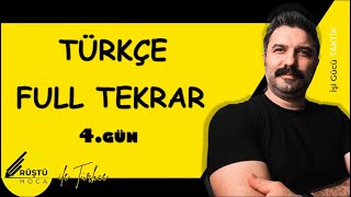 Türkçe  Tekrar | 4.GÜN | Paragraf 2.Bölüm | RÜŞTÜ HOCA