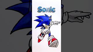 Drawing Sonic Sonic Movie Characters