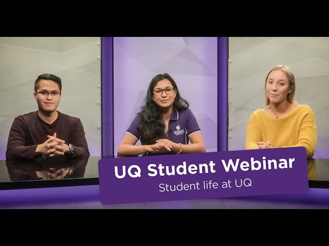 Watch Episode 5 – Life at UQ on YouTube.