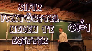 Ali Nesin- 0! (Sıfır Faktöriyel) Neden 1'e Eşittir