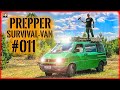 Flucht mit PREPPER NOTFALL VAN T4 #011 | ÜBERLEBEN im ERNSTF...