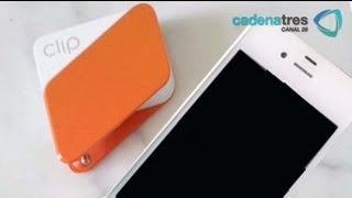 Clip: aditamento para aceptar pagos con tarjetas de crédito y debito en smartphone Clip: aditamento para aceptar pagos con tarjetas de crédito y debito en smartphone