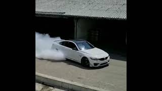 BMW lastik yakma