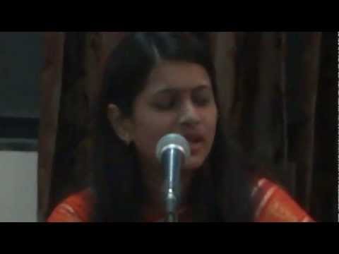 Ekach ya Janmi janu........!! My dear sister Ankita as singer...