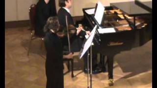 Jonathan Powell Violin Sonata World Premiere. Sonia Suldina (violin)/Jonathan Powell (piano)
